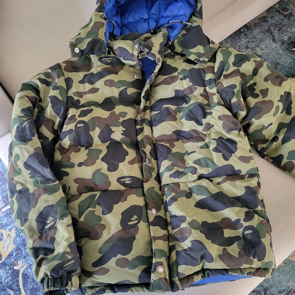 Bape camo jacket